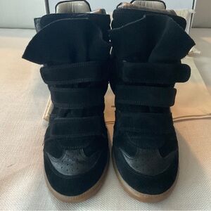 Isabel Marant Beckett Wedge Sneakers Size 39EU